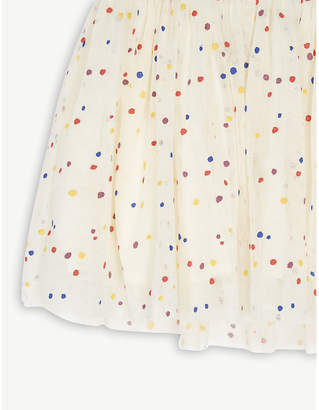 Stella McCartney Honey polka-dot mesh skirt 4-16 years