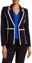 Thumbnail for your product : Nine West Two-Tone Notch Lapel Blazer