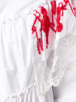 Thumbnail for your product : Simone Rocha trim double frill shirt