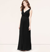 Thumbnail for your product : LOFT Petite Maternity V-Neck Maxi Dress