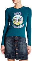 Thumbnail for your product : Love Moschino Plant Graphic Long Sleeve Tee