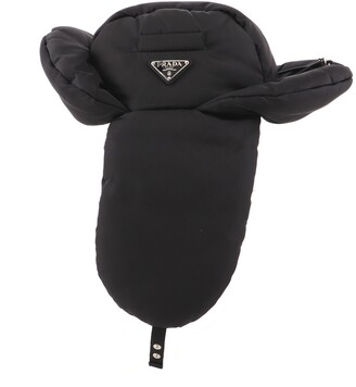 Prada Trapper Hat Padded Tessuto XXL - ShopStyle