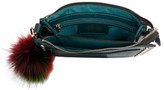 Thumbnail for your product : Celine Dion Pizzicato Faux Leather Shoulder Bag - Black