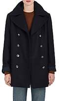 Thumbnail for your product : The Row Women's Levcot Wool-Blend Double-Breasted Coat-Navy
