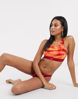 Thumbnail for your product : adidas Don't rest swim top in red
