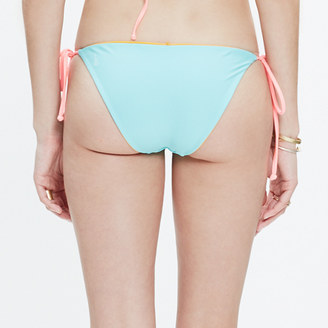 Madewell Basta® Reversible Raglan String Bikini Bottom