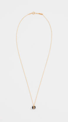 Chan Luu Petite Horn Necklace with Champagne Diamond
