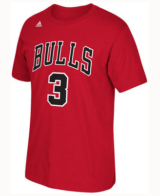 adidas Men's Dwyane Wade Chicago Bulls Player T-Shirt