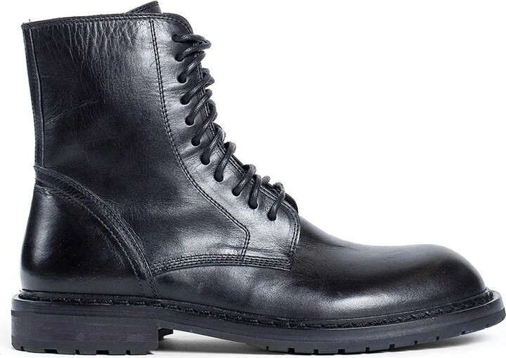 Ann Demeulemeester Danny Ankle Boots in Santiago Leather