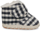 Thumbnail for your product : Toms Grey Wool Herringbone Tiny Cuna Crib Shoes