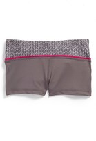 Thumbnail for your product : Limeapple Chevron Print Shorts (Little Girls)
