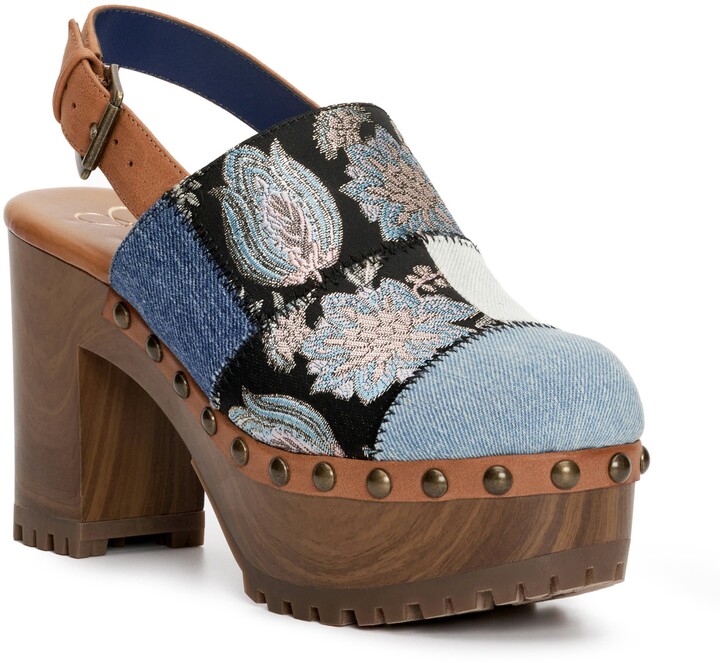 blue snakeskin sandals