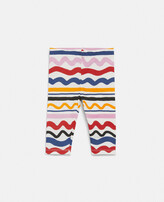 Thumbnail for your product : Stella McCartney Cotton Jersey Squiggle Leggings, Woman, Multicolour