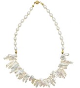 Thumbnail for your product : Farra Freshwater Pearls Statement Choker