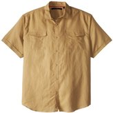 Thumbnail for your product : Sean John Men's Big-Tall Short Sleeve Solid Linen Shirt