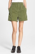 Thumbnail for your product : Marc by Marc Jacobs Pleated Cotton Shorts