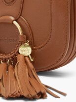 Thumbnail for your product : See by Chloe Hana Fringed Leather Cross-body Bag - Tan