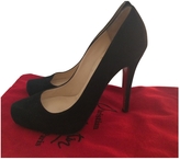 Thumbnail for your product : Christian Louboutin Black Suede Mules & Clogs