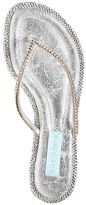 Thumbnail for your product : Betsey Johnson Blue by Glitz Evening Flip Flops