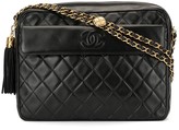 Thumbnail for your product : Chanel Pre Owned Quilted Fringe Chain Shoulder Bag