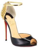 Thumbnail for your product : Christian Louboutin Pina Patent Leather Spike Pumps