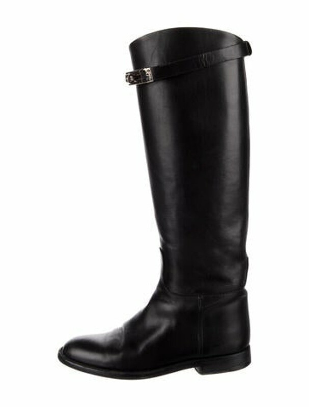 Hermes Leather Riding Boots ShopStyle