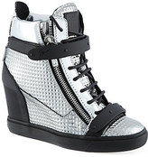 Thumbnail for your product : Giuseppe Zanotti Bucklewedge hi-top trainers