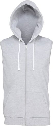 STTLZMC Men's Casual Sleeveless Lightweight Fleece Athletic Zipper Hoodie Sports Sweatshirts 
