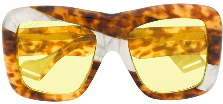 Gucci Oversized Square Sunglasses - ShopStyle