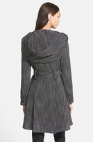 Thumbnail for your product : Steve Madden Bouclé Fit & Flare Coat