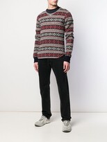 Thumbnail for your product : Junya Watanabe Comme des Garçons Pre-Owned Intarsia Jumper