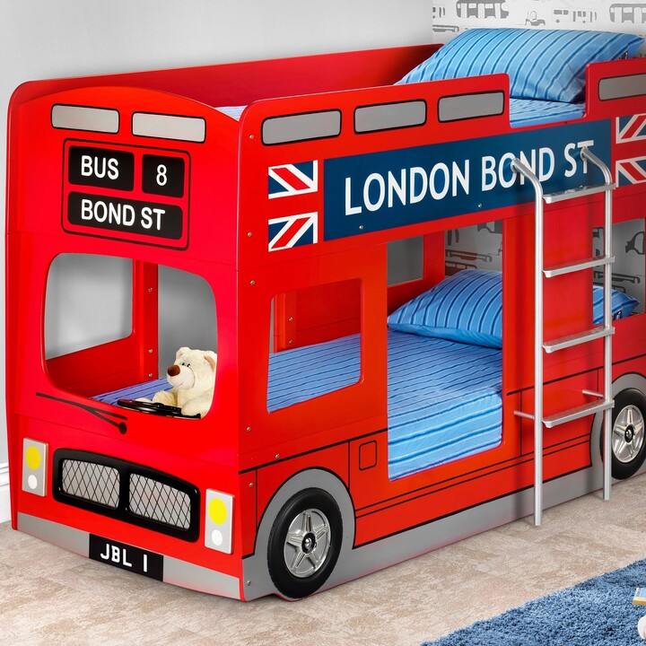 Dunelm London Bus Bunk Bed Red ShopStyle