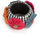 Thumbnail for your product : Mackenzie Childs MacKenzie-Childs Tic-Tac-Posie Napkin Ring