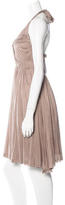 Thumbnail for your product : Bottega Veneta Silk Halter Dress