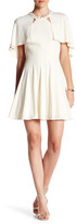 Thumbnail for your product : ABS by Allen Schwartz Studded Neck Cape Dress