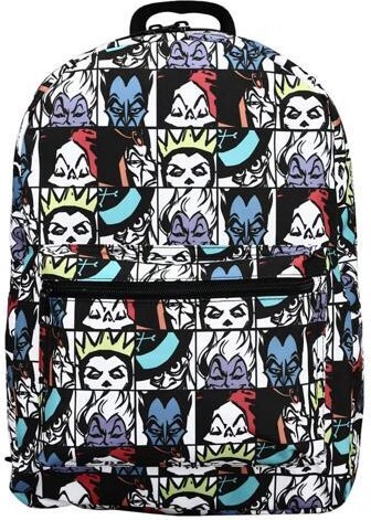Bioworld Disney Villains Tile Print Backpack