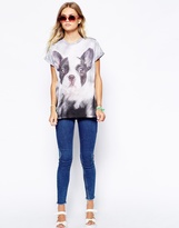 Thumbnail for your product : ASOS T-Shirt with French Bulldog