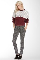 Thumbnail for your product : Plein Sud Jeans Printed Cuffed Pant