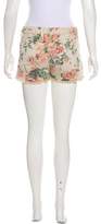 Thumbnail for your product : Current/Elliott The Boyfriend Floral Mini Shorts