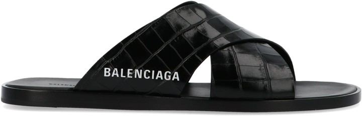 balenciaga slides mens sale
