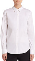 Thumbnail for your product : Theory Tenia Luxe Cotton Shirt