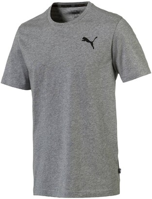 Puma Printed Crew-Neck T-Shirt with Short-Sleeves