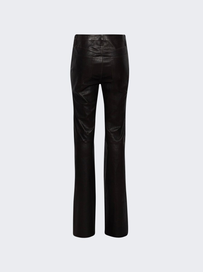 Frame The Leather Reboot Pants Carob