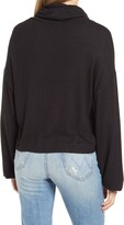 Thumbnail for your product : BP Drawstring Cowl Neck Hacci Sweater