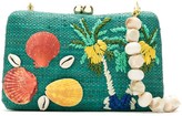 Thumbnail for your product : Serpui Marie Straw Clutch Bag