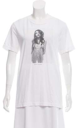 Marc Jacobs Short Sleeve Graphic Top