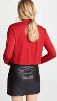 Thumbnail for your product : ei8htdreams Wool High Neck Crop Top