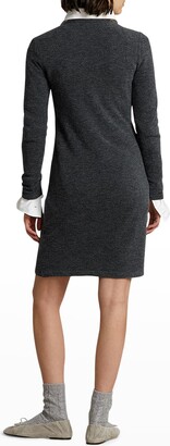 Polo Ralph Lauren Slim Fit Wool-Blend Boucle Dress