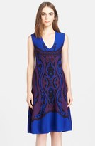 Thumbnail for your product : Tracy Reese Sleeveless Flared Sweater Dress