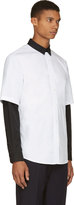 Thumbnail for your product : Public School White & Black Layered Shirt